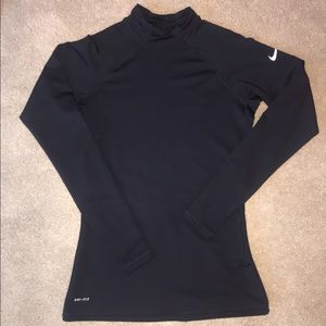 Nike hardly worn black dry fit long sleeve
